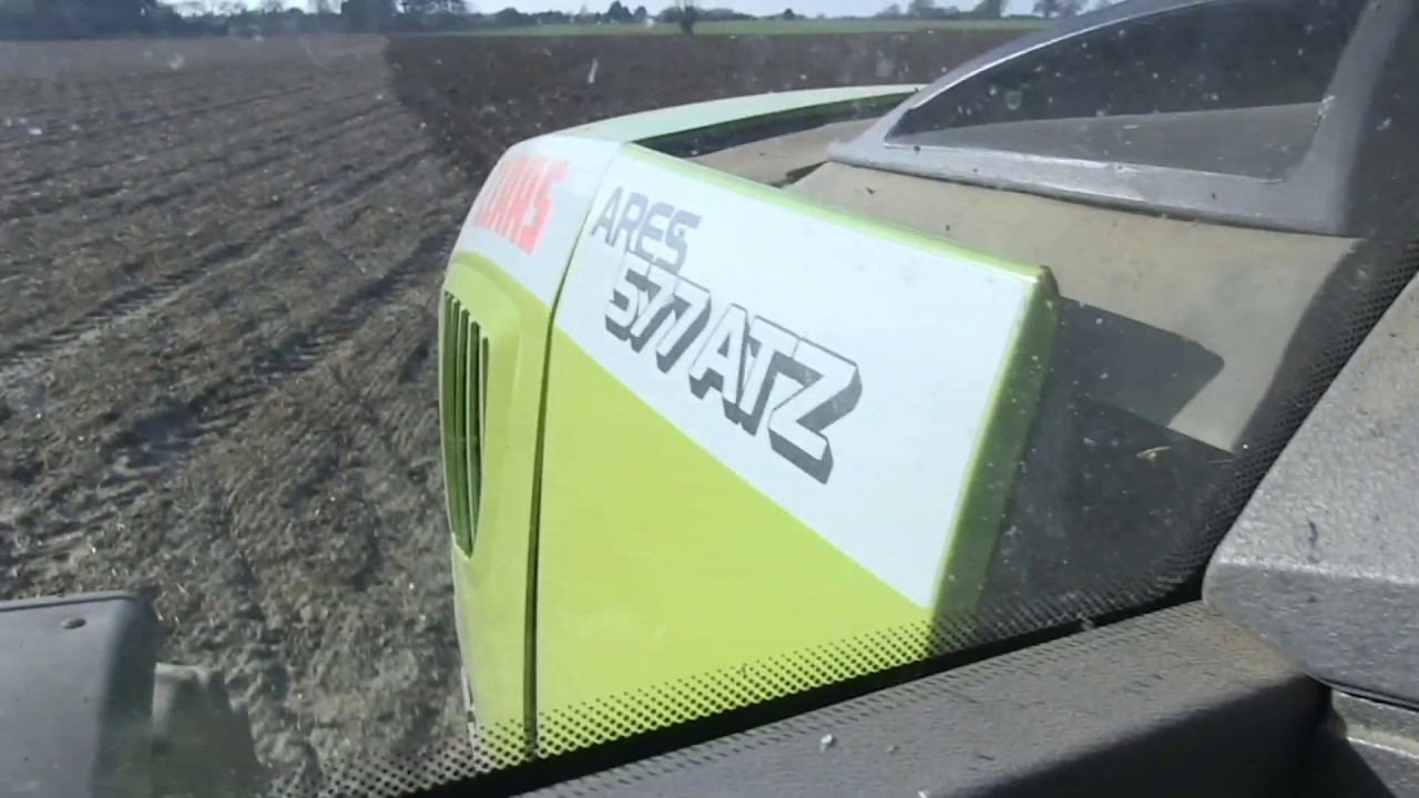 CLAAS ARES 577ATZ AND GLENCOE SOIL SAVER