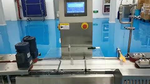 Online check weigher for small bottled medicine