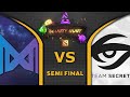 NIGMA vs SECRET - NO MERCY! SEMI FINAL - BLAST Bounty Hunt 2020 Highlights Dota 2