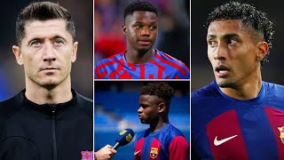 Barcelona News ft Raphinha €100M bid, Lewandowski, Ansu Fati, Mikayil Faye & Nike!