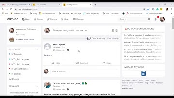 How to assign a quiz to students in Edmodo