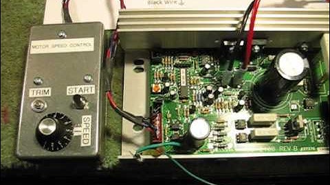 MC-2100 Treadmill Speed Control Circuit