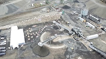 Hệ thống rửa cát nhân tạo hiện đại và đồng bộ TEREX