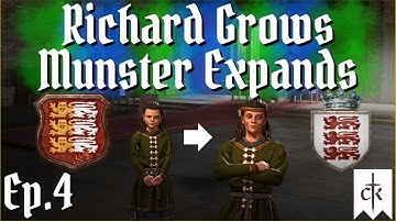 Crusader Kings 3 uniting Ireland House Brian | Ep. 4 Richard Grows Munster Expands