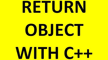 Tecq Mate | C plus plus function return object of class | C++ custom class