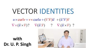 Vector Identities (Vector Differentiation)