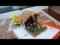 How to make easy Christmas crib - Christmas crib making - how to make Christmas house at home