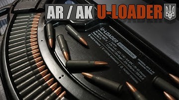 Best Magazine Loader for AR-15 & AK? The U-Loader by Podavach