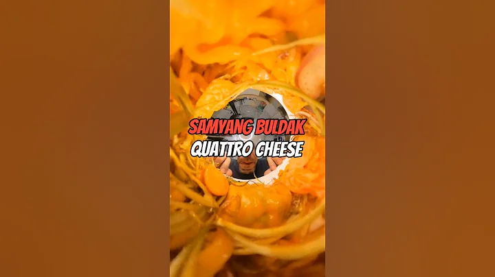 The Nose and The Samyang Buldak Quattro Cheese #food #eat