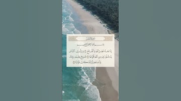 سورة النصر| القارئ أحمد خليل شاهين