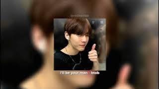 i'll be your man - btob (speed up)