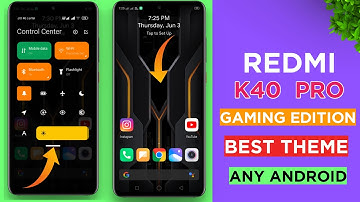 Redmi K40 Pro Gaming Edition Theme For Any Android | Best Mobile Home Screen Setup For Gamers