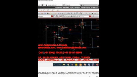 Cadence-VLSI | Schmitt Trigger Based Single Ended Voltage Amplifier with Positive Feedback Control