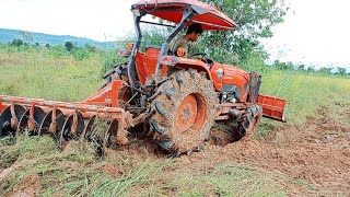 Kubota L5018 ភ្ជួរដីចម្ការ