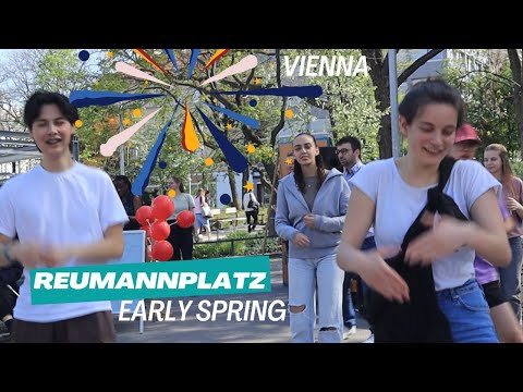 Видео: Early spring in Vienna. Reumannplatz. #Untitlewhattoseeinvienna