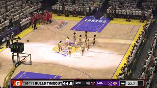 Shaq & kobe's Lakers vs Prime D Rose Bulls (Round 2) Classic NBA playoffs NBA 2k24