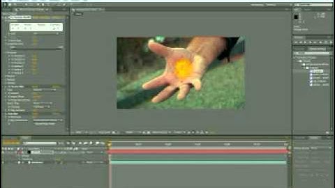 adobe after effects cs4 fireball preset tutorial