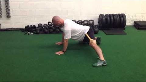SAPTstrength.com Split Stance Kneeling Adductor Mobilization