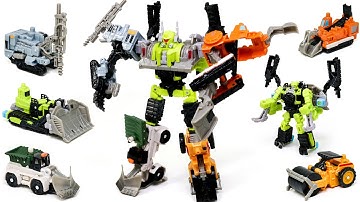 Transformers Power Core Combiners Constructicons Steamhammer Vehicles Combine Robot Car Toys