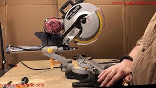 Harbor Freight Chicago Electrc 12 inch Dual Bevel Sliding Compound Miter Saw Review