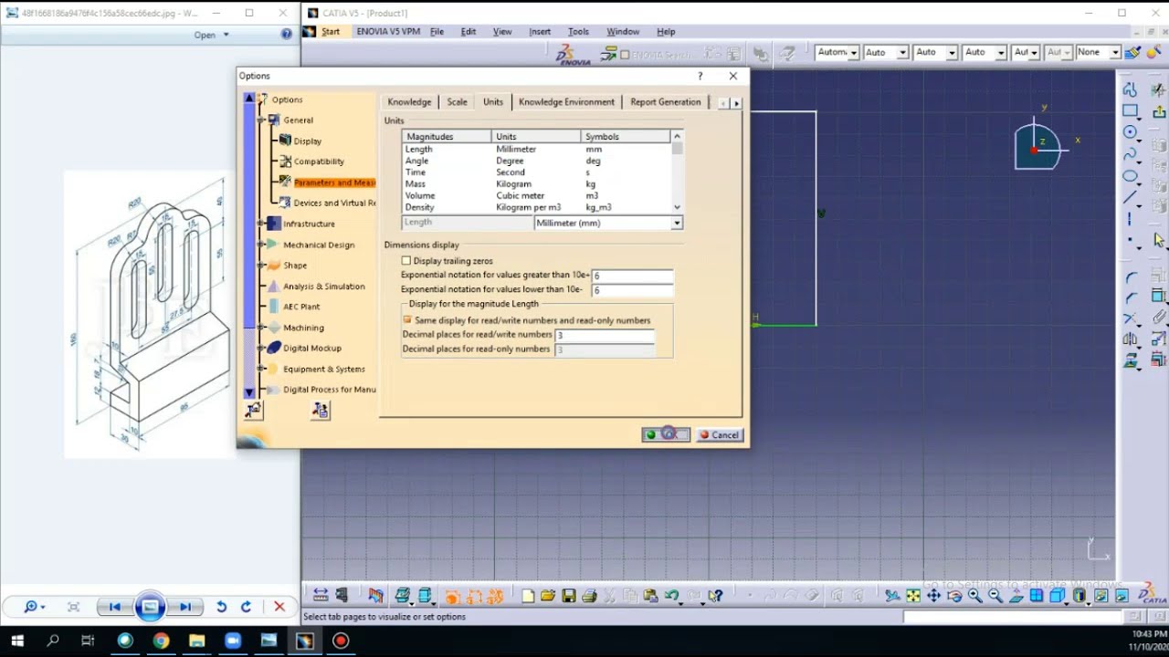 CATIA TUTORIAL 3D Sketch 1 Figure 3a - YouTube