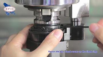 SYIC 心源 - How to Install SAD Angle Head Holder on a Machining Center 4K