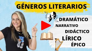 LOS GÉNEROS LITERARIOS ¡MUY FÁCIL!