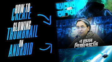 THUMBNAIL DESIGN ON MOBILE || PS TOUCH & PIXELLAB