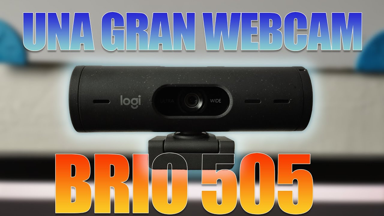 Webcam Logitech con Calidad Full HD! 