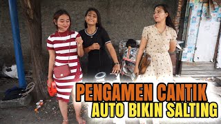 Pengamen cantik Manda Rani Titik bikin gagal fokus netizen karena begini endingnya