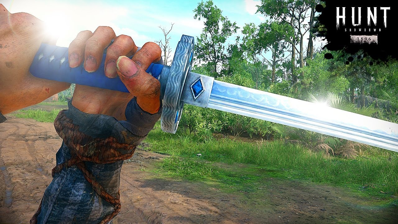 *NEW* PARTNER skin: "Blauerchiller" themed KATANA! (HUNT: Showdown Skin Showcase)