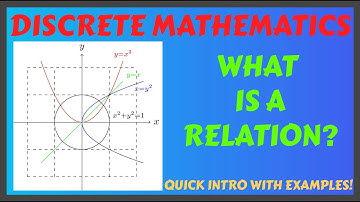 What is Binary Relation? Discrete Math / Introduction to Proofs