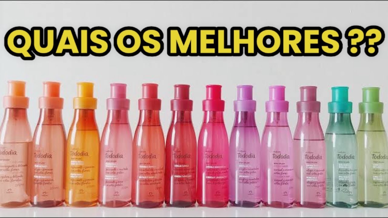 23 BODY SPLASHES LINHA TODO DIA ( NATURA ) QUAL O MELHOR NA MINHA OPINIÃO ?