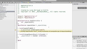 Cocoa Programming L41 - Delegation