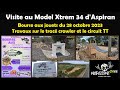 Visite au model xtrem rc 34 daspiran  travaux sur le trac crawler et la piste tt