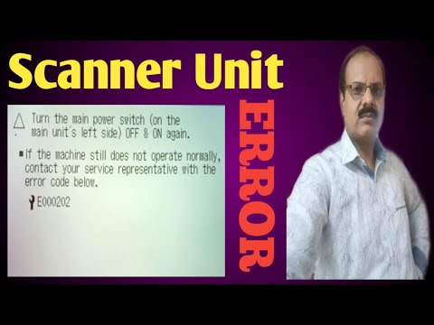 How to remove error code e000202 in Canon imagerunner 2525/2520/2530 | Daily New Solutions |