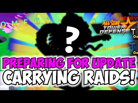 ALL CODES] Giving CHAINSAWMANS & CARRYING ALL ASTD RAIDS! (All Star Tower  Defense Banner Live) 