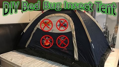 DIY Bed Bug Insect Tent | Get Some Quality Sleep!