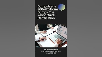 DumpsArena 300 425 Exam Dumps The Ultimate Certification Tool