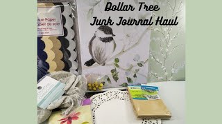Dollar Tree Junk Journal Haul 