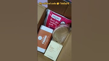 Smytten trial points 💙products unboxing*cute and big size finds products ✨🪞💕 #smytten #shortsfeed