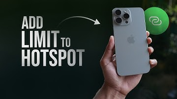 How to Add Limit on Your Hotspot on iPhone (tutorial)