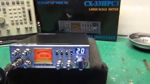 Connex CX-33HPC1 Tune-up Report