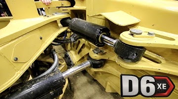 CAT D6XE V-pat blade explained