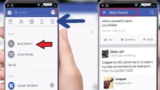 How to View Most Recent Updated Feeds of Facebook in Android
