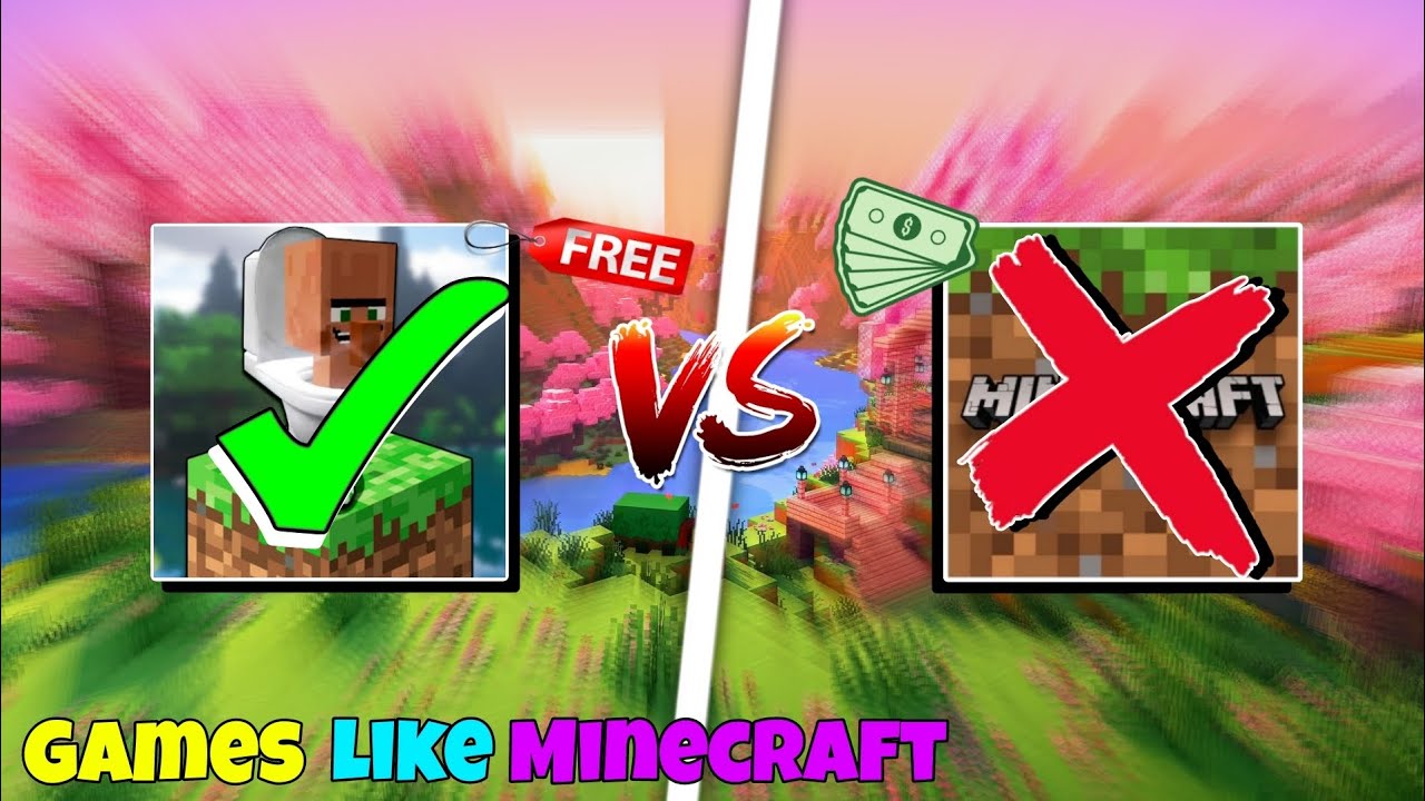 Top 5 Games Like MINECRAFT 😆 Really These Games Will Fresh And Blow ...