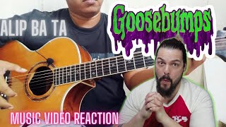 Alip Ba Ta - Goosebumps Theme Cover - First Time Reaction   4K