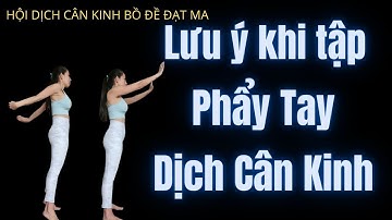 Bài Tập Phẩy Tay Dịch Cân Kinh - Những Lưu Ý Khi Tập Để Đạt Hiệu Quả Tốt Nhất