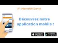 Meredith sant lance son application mobile