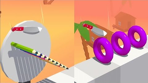 Max Levels Slice it all🔪🍊🎃: All Levels Gameplay Android, iOS ASMR Cutting Game Big Update